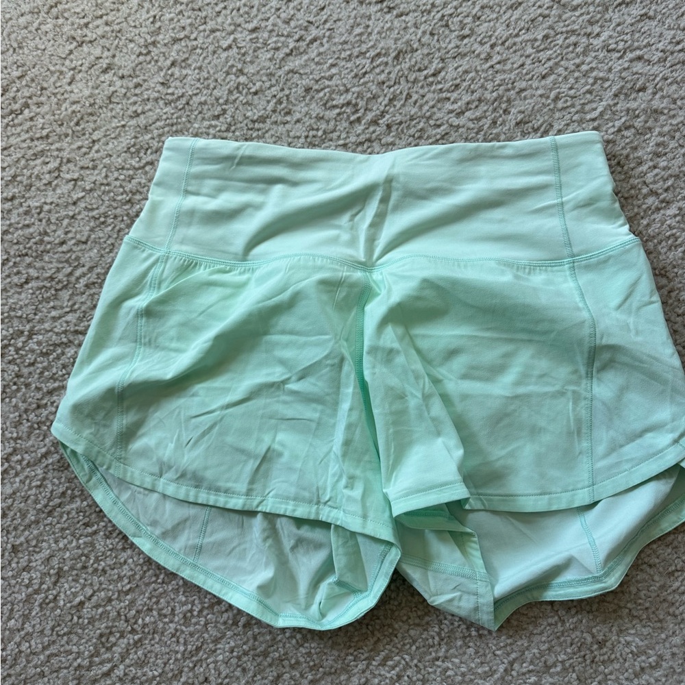 Lululemon Speed Up High-Rise Lined Short 2.5"
Sea Mist - Picture 2 of 4